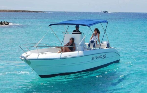Lancha Key Largo 22 Open Black or White - Imagen 12