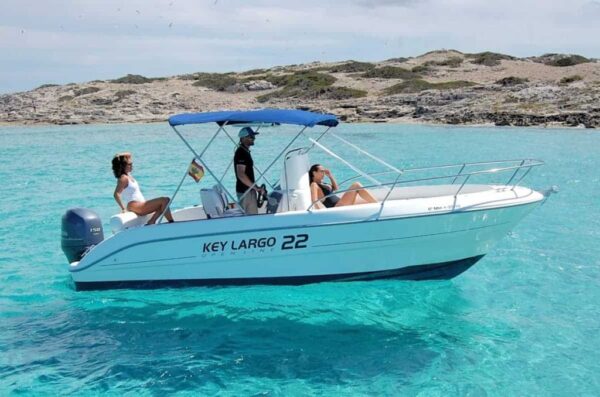 Lancha Key Largo 22 Open Black or White - Imagen 3