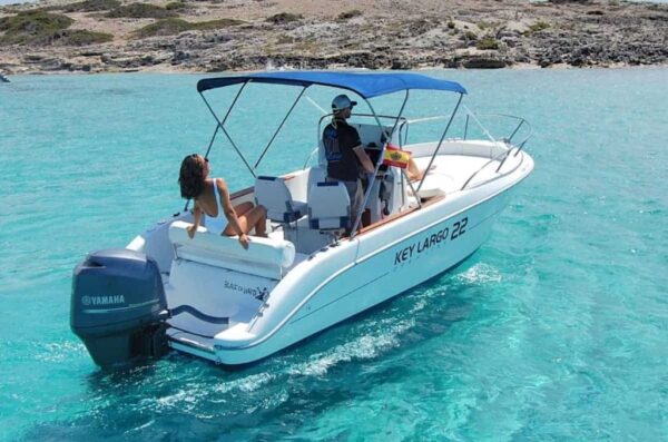 Lancha Key Largo 22 Open Black or White - Imagen 4